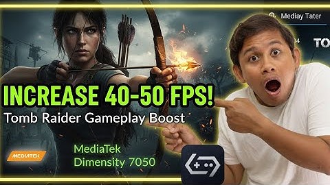 TOMB RAIDER GOTY | Mali Gpu | Gamehub 5.1.0 | Dimensity 7050 best settings | केसे लैग फिक्स करे |😱😱