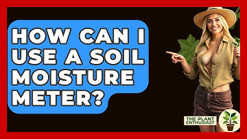 How Can I Use A Soil Moisture Meter? - The Plant Enthusiast