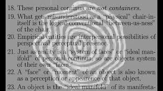 Aspect Theory : Perspectival Phenomenalism
