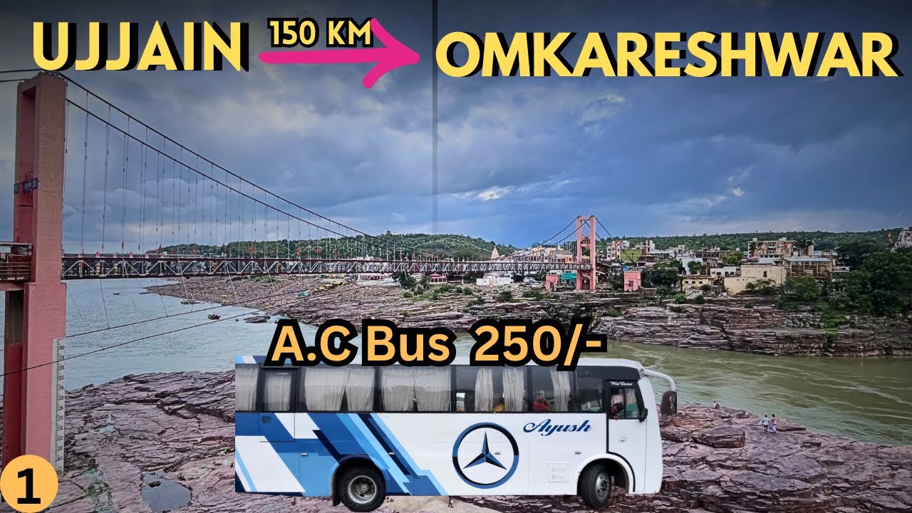 Ujjain to Omkareshwar A.C Bus Service | Omkareshwar New Bus Stand