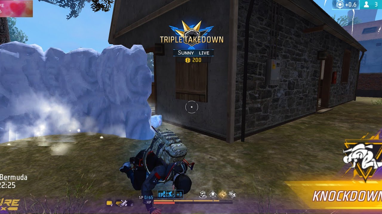 Free fire 🎮 New update 📲 Br Rank 🫂1vs 4 victory 👽 