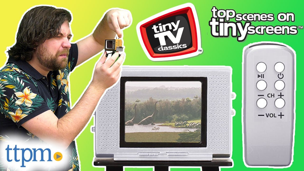 Tiny TV Classics: Jaws and Jurassic Park from Basic Fun Review! 