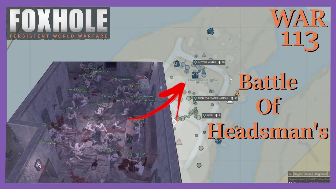 Battle of the Fingers - Foxhole War 113