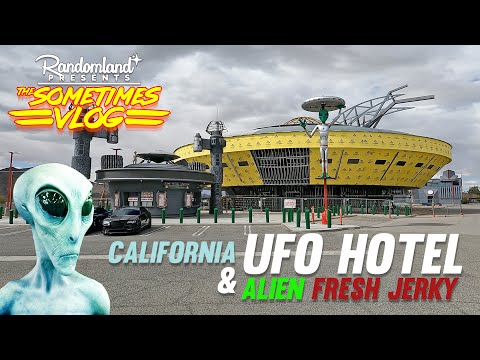 The UFO Hotel is taking shape in California! Inside Alien Fresh Jerky