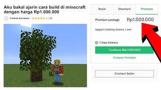 Gw Sewa Builder Bocah 1 JUTA Untuk Ajarin Building di Minecraft ...