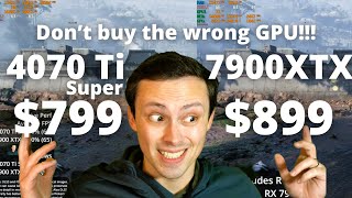 AMD Dropped Prices! Is it enough? 4070 Ti Super vs 7900 XTX: The Ultimate Comparison!!!