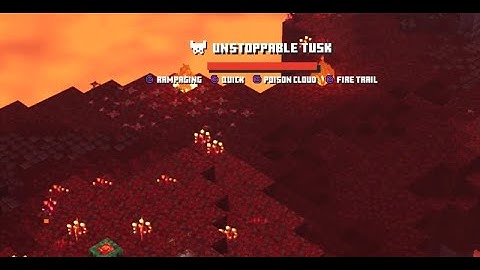 Minecraft Dungeons | Ancient Hunt | UNSTOPPABLE TUSK