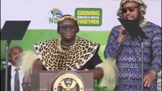ANC Chairperson Siboniso Duma reprimands the Amazulu Traditional Prime Minister Thulasizwe Buthelezi