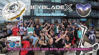 WE EXPECTED A CASUAL TOURNAMENT...80 SWEATY BEYBLADE X PLAYERS SHOWED UP FOR THE E-SCOOTER!!! screenshot 4