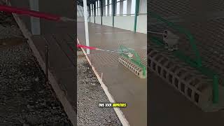 Amazing Concrete Spike Roller Process Perfect Concrete Finishing Tool That Removes Air Bubbles