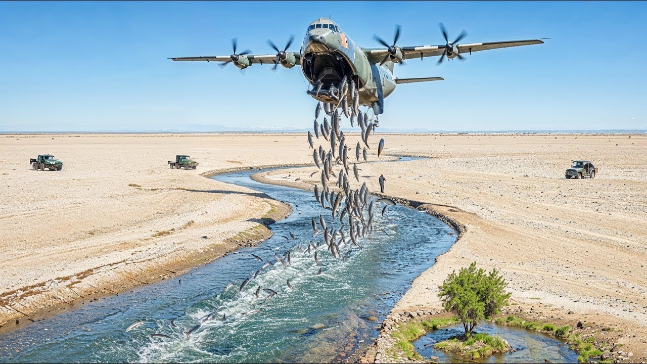 Kalifornia Wypuściła 10 000 Łososi Do Martwej Rzeki — Efekt Zaskoczył Wszystkich!