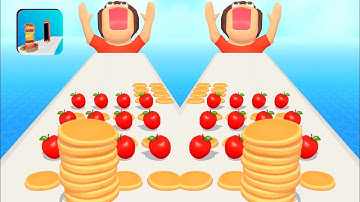 PANCAKE RUN 🥞💕: All Levels Gameplay Walkthrough Android, iOS NEW UPDATE