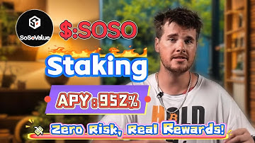 💥 SOSO Staking Too Good to Miss! Earn $500/Day, 900%+ Annual Return – Easy $10K/Month! 🚀