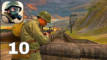 Frontline Heroes: WW2 Warfare Walkthrough Gameplay - Part 10 (iOS, Android)