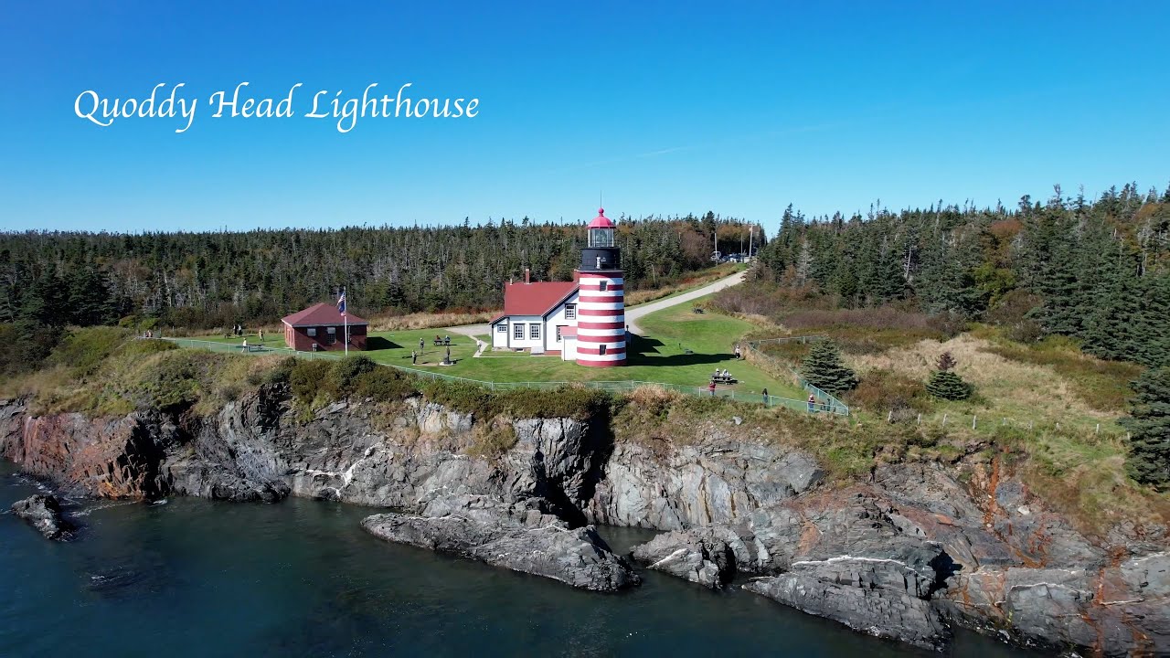 Quoddy Head Lighthouse. Lubec, Maine.