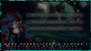 Modo Supervivencia Número 1 - AF V1 Legión - Ultimate Omega Xeno - Dragón Ball Z Budokai Tenkaichi 3