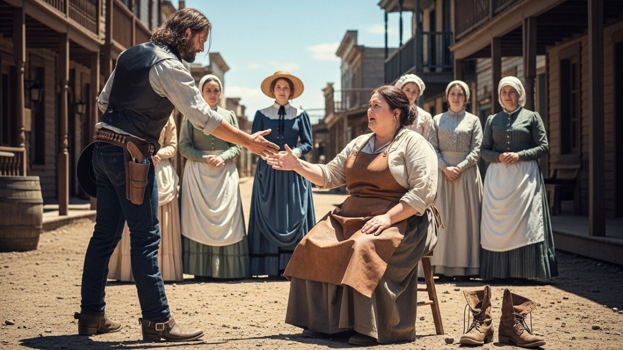 Mountain Cowboy Ignored Every Pretty Widow — Then Chose the Obese Girl Who Quietly Fixed His Torn