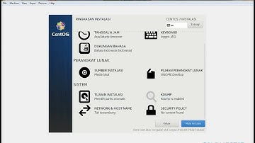 cara instalasi linux centos 7 di virtual box dan setting agar bisa koneksi internet