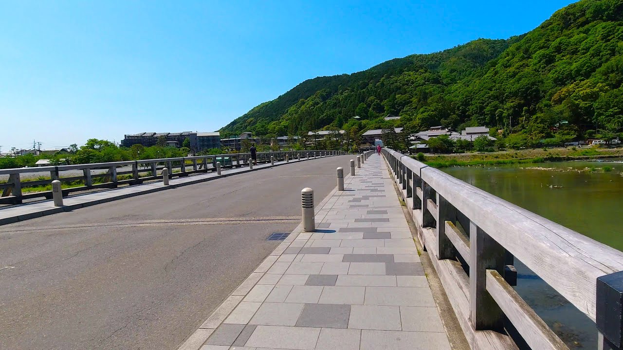 Empty Kyoto Togetsukyo Bridge 4k Youtube