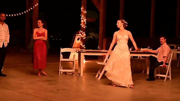 Rohima and Family dance at wedding reception