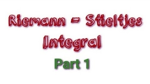 Riemann Integral / Chapter 6 / Part 1 / Real Analysis I / First Sem MSc Mathematics (In Malayalam)