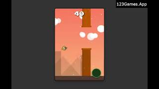 Flappy Bird 2025 Gameplay & Walkthrough | Free at 123Games.App screenshot 4