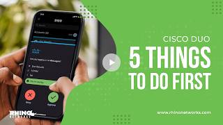 Cisco Duo - Dashboard Setup: 5 Things to Do First