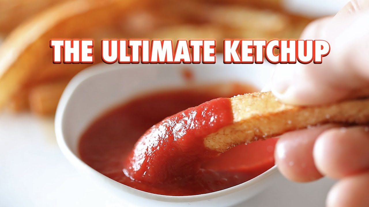 The Ultimate Homemade Ketchup (Lacto Fermented) | Joshua Weissman
