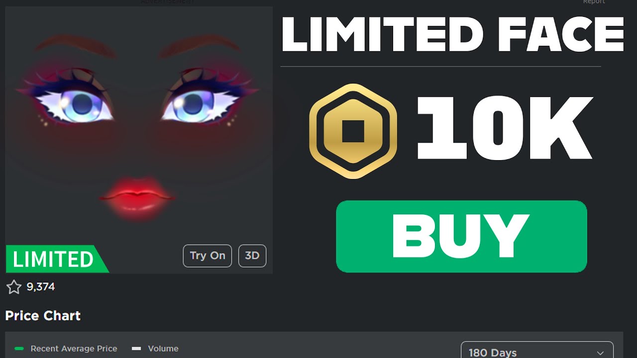 🔥⭐ ROBLOX Limiteds - Limited Faces I📈I HIGH DEMAND [CHEAP & SAFE] TRUSTED  ⭐️🔥