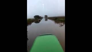 Inundaciones cerca de La Playosa - Córdoba