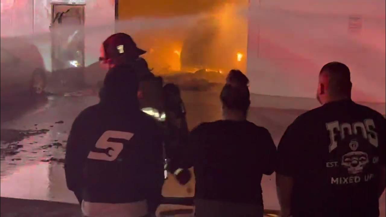 Firefighters contain Fire in San Juan Capistrano Prestige Collision