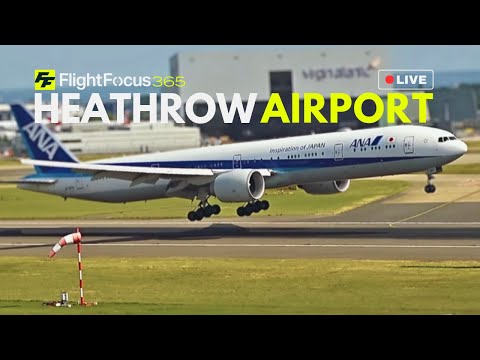 Heathrow Airport Live - Wednesday 16h July 2025