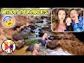 TWIN TODDLERS RUN AWAY TO SECRET WATERFALL!