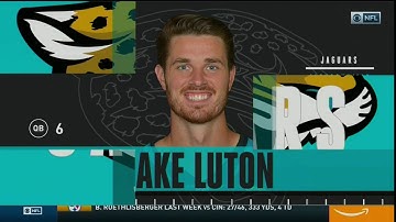 NFL on CBS amazon Game Day Delivery & intro 2020 PIT@JAX