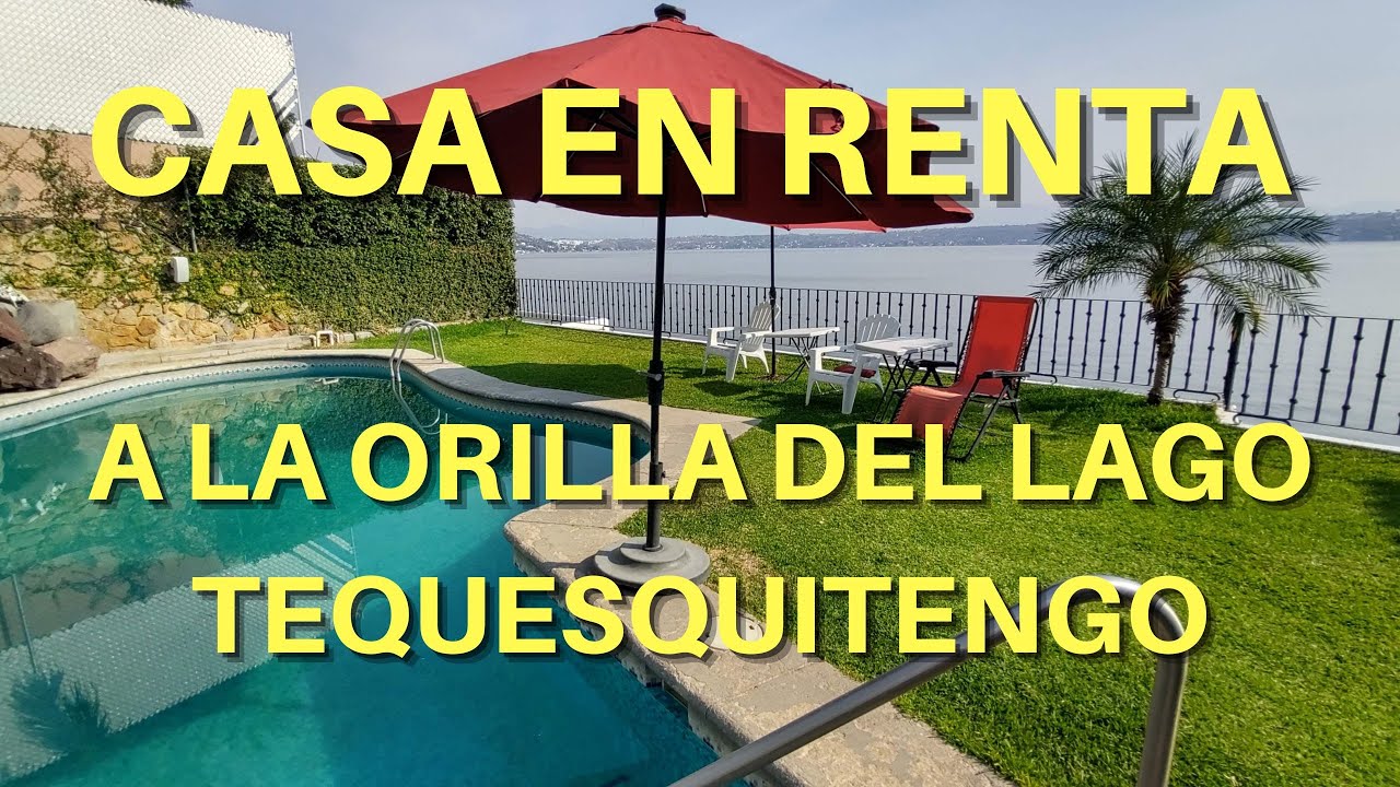 Casa en renta cerca del Jardin del Lago Tequesquitengo - Casa Mariposa -  YouTube