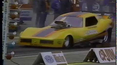 Drag Racing 1980 NHRA Cajun Nationals FUNNY CAR El...