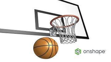 Easy Basketball Hoop and Ball Tutorial for Beginners!