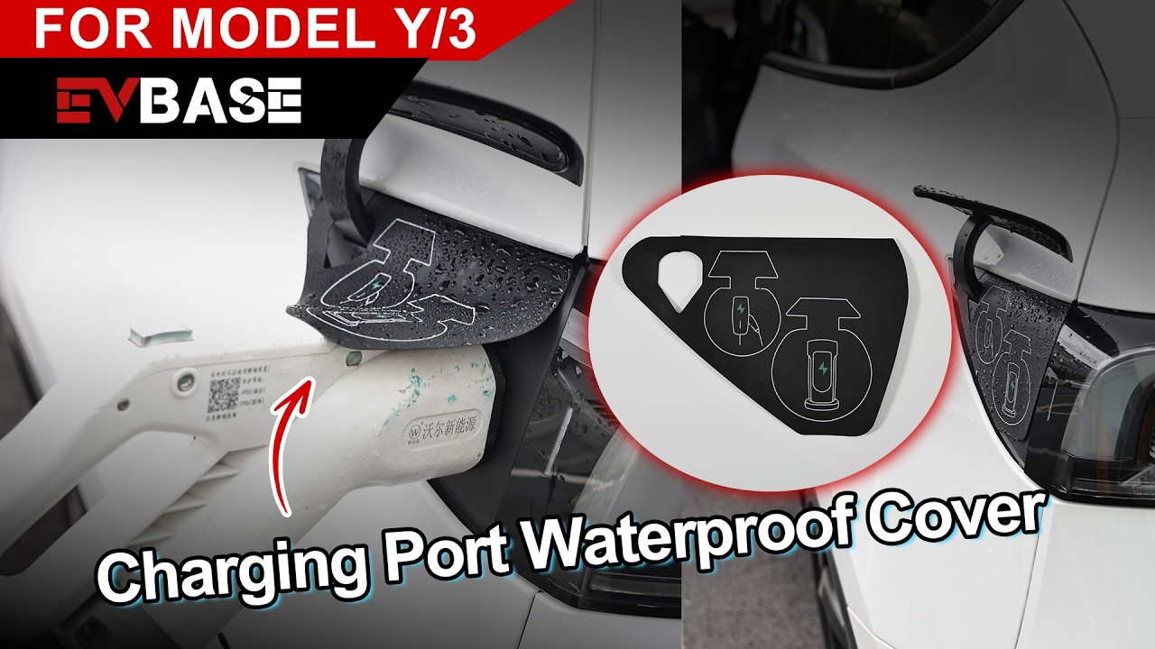 Charging Your Tesla Model Y/ Model 3 in the Rain? You Need This ...