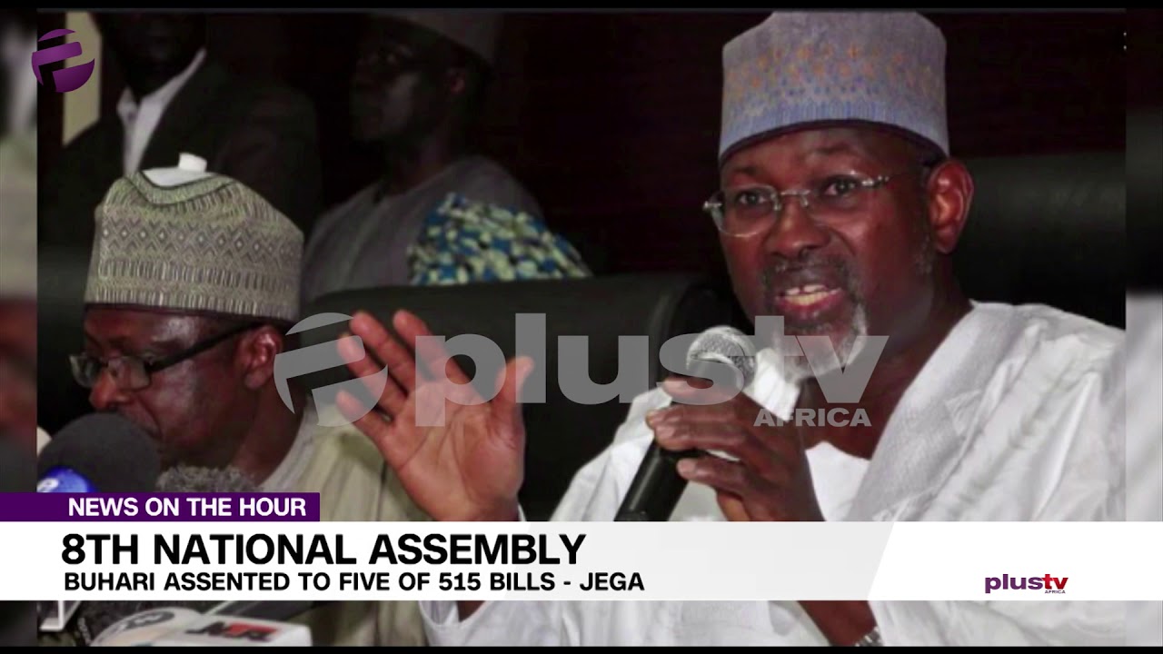 nigerian scammer caught Jega says Pres. Buhari assented to Several of 515 Bills