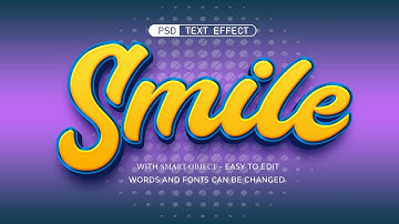 Editable 3D Text Effect in Photoshop Tutorial (Easy & Step By Step) #06