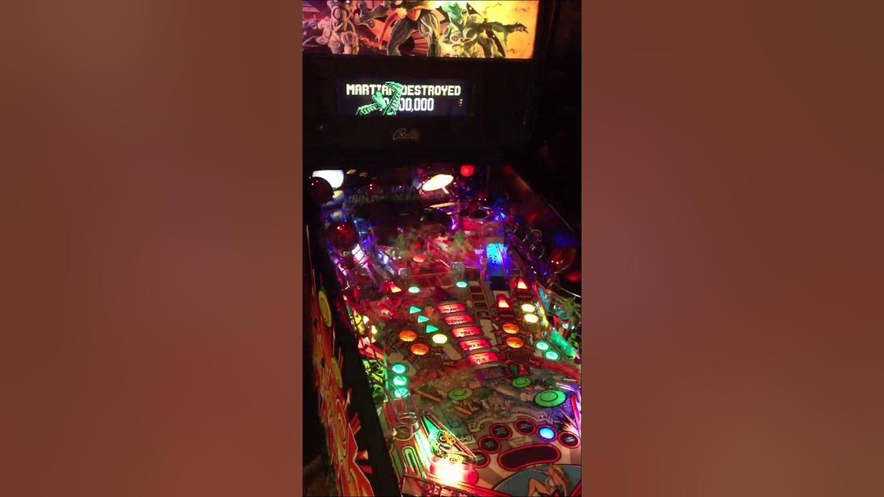 Attack from Mars Pinball Color DMD YouTube