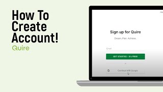 How to Create Account on Quire [easy]