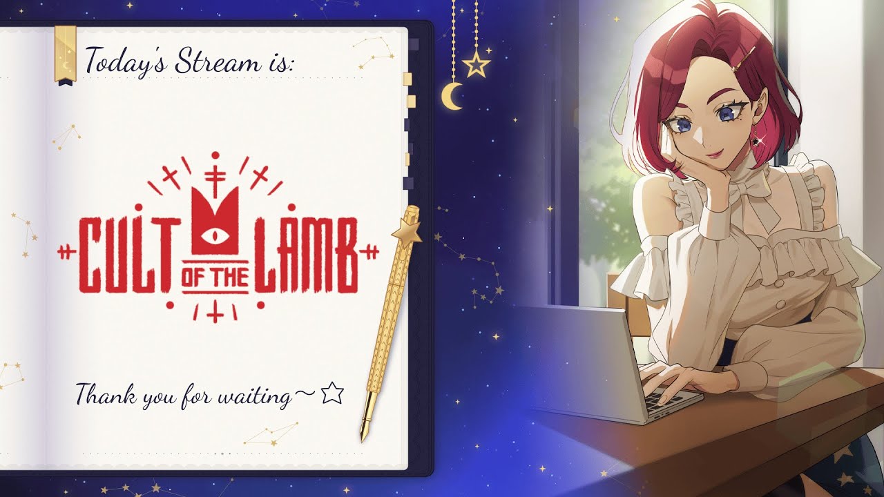 Cosmic Messenger - Halloween Stream! Cult of the Lamb