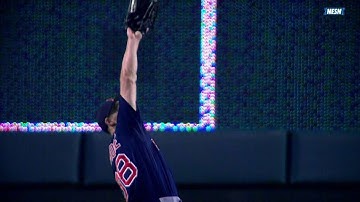 BOS@TEX: Sizemore makes an impressive grab on the run