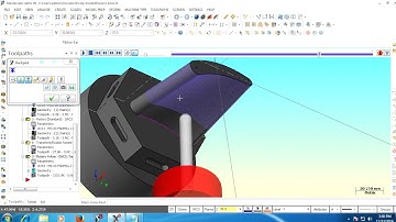 ROTARY 4 AXIS TOOL PATH BY NILESH GUNJAL (ME CAD CAM)
