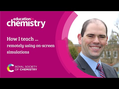 How I teach remotely using on-screen simulations