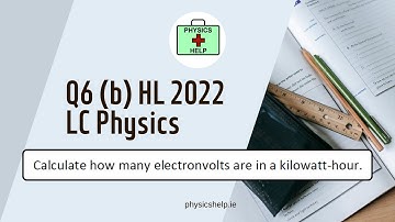 HL 2022 Q6 (b) LC Physics