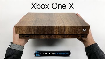 Xbox One X ColorWare Skin Installation