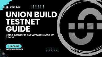 Union Build Testnet Guide Using Phone | Union Airdrop Guide on Phone #testnet #airdrop #crypto
