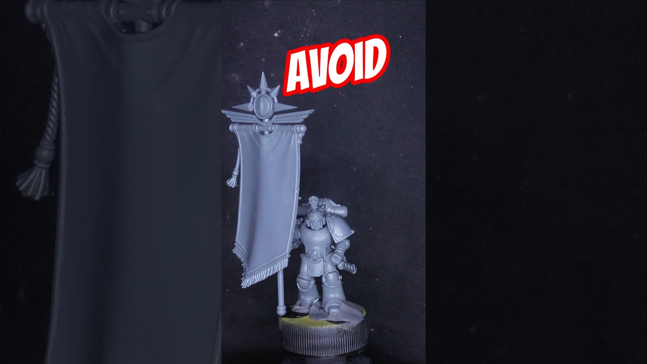 AVOID this for your Warhammer 40k models at all costs #warhammer40k #spacemarines #craft
